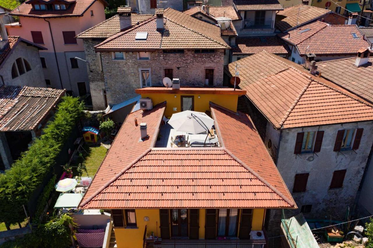 La Terrazza Sul Lago Лецено Екстериор снимка